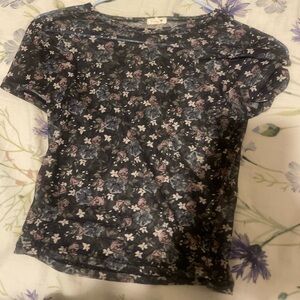 Floral Print Women's Top